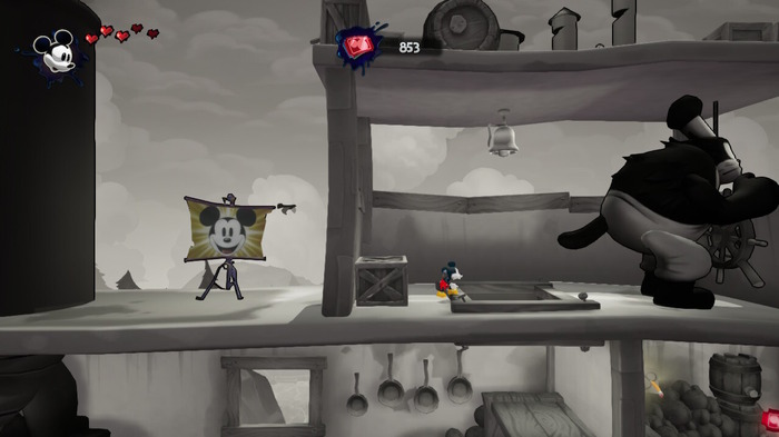 【吉田輝和の絵日記】魔法の筆で消したり出したり!ダークな世界でミッキーの冒険が始まる『ディズニー エピックミッキー:Rebrushed』