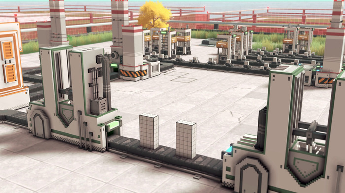 モジュールを加工し組み合わせて自動化工場を建築していく『Modulus』のデモ版が公開!