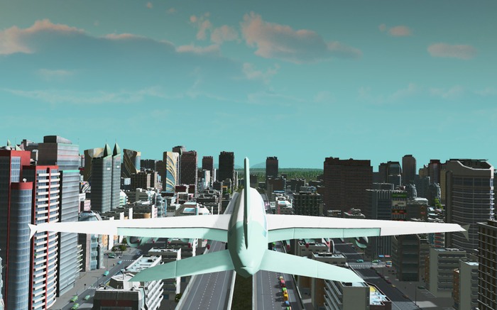 『Cities: Skylines』都市上空を遊覧飛行！ロマン溢れる「Flight Cimulator」Modが配信中