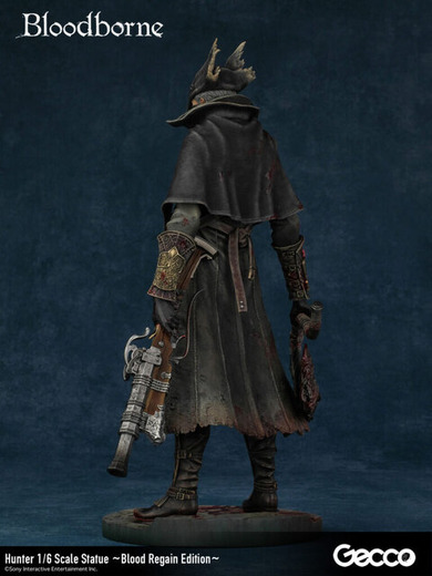 返り血を浴びて仁王立ちする姿がカッコいい!『Bloodborne』より「狩人」が約8万円のスタチュー化