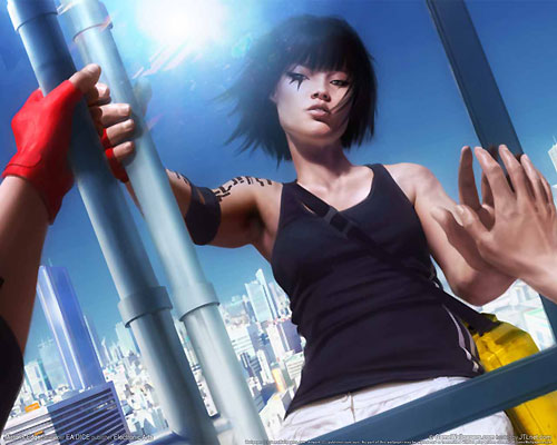 アジアンチックな主人公が濃すぎる Mirror S Edge の壁紙三枚 Game Spark 国内 海外ゲーム情報サイト