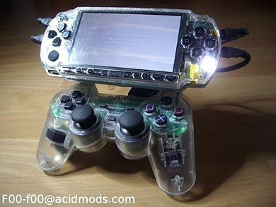 ついに合体？新型『PSP-3000』では、PS3のコントローラが使えるかも 