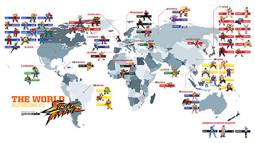 ストリートファイター シリーズに登場する各キャラの出身地を再確認 Game Spark 国内 海外ゲーム情報サイト