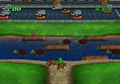 あのフロッガーが帰ってくる Wiiウェアとpsn用リメイク Frogger Returns 発表 Game Spark 国内 海外ゲーム情報サイト