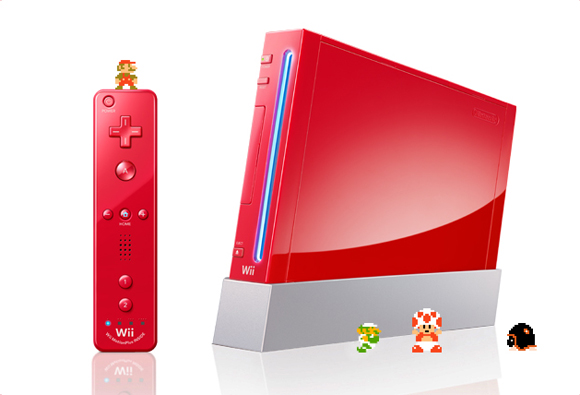 任天堂、Wiiリモコンプラスも同梱したスーパーマリオ25周年仕様の本体