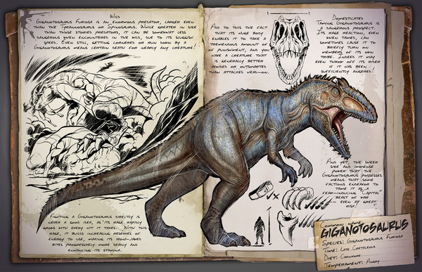 Ark Survival Evolved T Rex級の肉食恐竜ギガノトサウルス追加 剣と盾も Game Spark 国内 海外ゲーム情報サイト Ark Survival Evolved T Rex級の肉食恐竜ギガノトサウルス追加 剣と盾も Game Spark 国内 海外ゲーム情報サイト