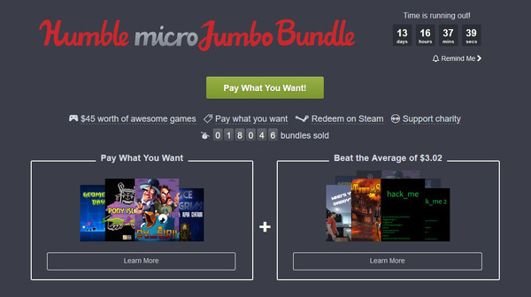 Humble Microjumbo Bundle 開始 Pony Island 無料配信も Game Spark 国内 海外ゲーム情報サイト