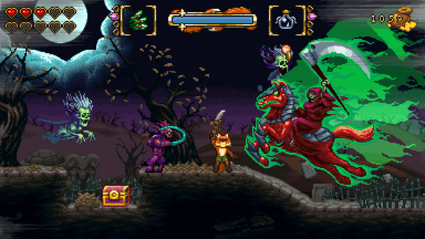 スーファミ風16-bitアクション『FOX n FORESTS』が今春登場！ 様々な