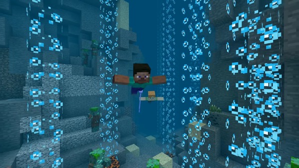 マインクラフト Update Aquaticフェイズ2配信開始 ウミガメや水中ゾンビなどが追加 Game Spark 国内 海外ゲーム情報サイト