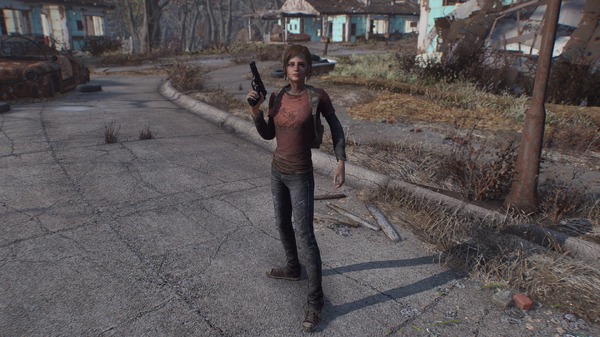 過酷な世界を生き残れるか…『Fallout 4』主人公の顔を『The Last of Us』のエリーに変えるModが公開 3枚目の写真・画像