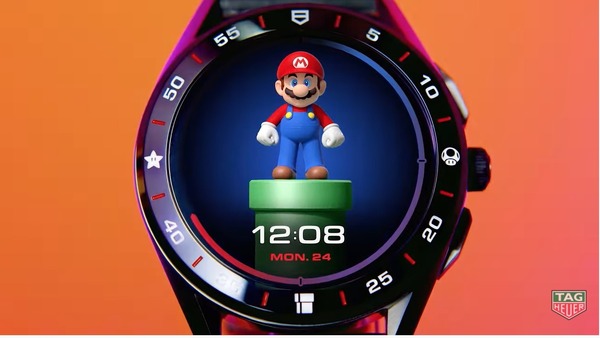 タグ・ホイヤー「スーパーマリオ」コラボ腕時計を世界限定2,000本発売 