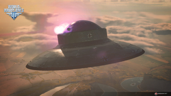 Wargamingエイプリルフール続報 ― 『World of Warplanes』に操縦可能なUFO、『Warships』では核砲弾が!