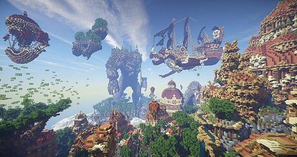 海外の Minecraft 巨大建築コンテストが決着 雲をも突き抜ける大都市が続々公開 Game Spark 国内 海外ゲーム情報サイト