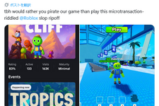 人気登山ゲーム『PEAK』制作者、「Roblox」上に溢れるクローンゲームに苦言…「アイテム課金付きのパクリを遊ぶくらいならウチのゲームの海賊版を遊んでほしい」 画像