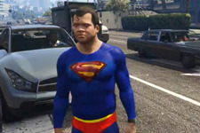 『GTA V』の「スーパーマン」変身Mod！空も飛べるし超人パワーで暴れまくり 画像