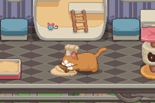 ネコのデスクトップ放置型ゲーム『ネコの車掌さん』発表。ネコ好みの空間を作り、なでたりご飯あげて交流 画像