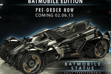 『Batman: Arkham Knight』の「Batmobile Edition」が発売中止に―品質に関わる不測の事態が発生 画像