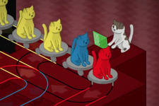 猫列車が走る新作パズル『The Cat Machine』がSteam Greenlightに登場 画像