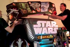 ロマン溢れるビッグな開封の儀！『Star Wars Battle Pod』ポッド型アーケード筐体設置ムービー 画像