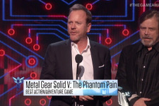 【TGA 15】『METAL GEAR SOLID V: THE PHANTOM PAIN』がベストアクション/アドベンチャーを受賞！ 画像
