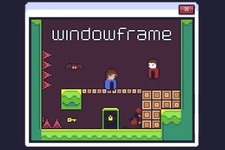 PC向け斬新2Dアクション『windowframe』無料配信、GIFアニメは一見の価値あり！ 画像
