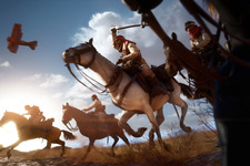 【GC 2016】『Battlefield 1』ゲームプレイ映像―馬、装甲列車が登場する砂漠マップ 画像