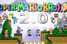ファンメイドのマリオゲーム『Super Mario Bros. X』バージョン2.0が公開 画像