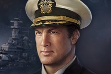 『World of Warships』にスティーヴン・セガール参戦！コックではなく艦長としてゲーム内で使用可能 画像