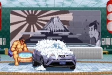 昇竜拳で車を労るリュウ！『ストリートファイター II』がトヨタの“C-HR”との特別ムービー公開 画像