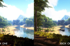 『ARK: Survival Evolved』Xbox One X強化アップデート実施！―違いがわかる比較映像も 画像