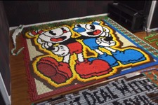 22,000個超！『Cuphead』ドミノが圧倒的出来栄えー海外YouTuber制作 画像