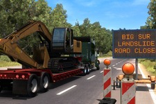 地滑りの影響受けた道路を修復する『American Truck Simulator』コミュニティチャレンジがスタート！ 画像