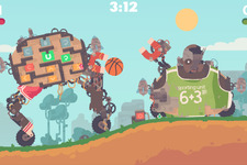 巨大ロボを操縦するバスケットボールゲーム『Regular Human Basketball』配信開始！ 画像