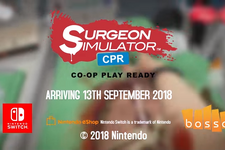 どこでも一緒に手術！スイッチ版『Surgeon Simulator CPR』海外向けに9月13日発売決定 画像