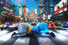 近未来を舞台にド派手にカーチェイス！『Xenon Racer』発表―キセノンの力で最速を目指せ 画像