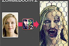 顔写真をゾンビ化してしまうiPhoneアプリ最新版『ゾンビブース 2』が販売開始 画像