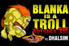 今度はダルシムも一緒に悪ノリ、『ストII』のブランカが悪行を行うパロディ動画“Blanka is a Troll - Episode 3” 画像
