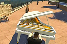走るピアノを弾きながら轢く、シュールな『GTA IV』Mod映像 画像