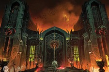 門の前に佇むは…『DOOM Eternal』「地獄」感たっぷりの新コンセプトアート公開中 画像
