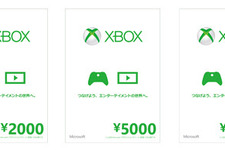 現地通貨移行の『Xbox ギフトカード』が9月19日より発売開始 画像