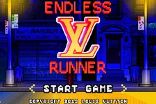 あのルイ・ヴィトンがエンドレスランナーをリリース！PC/スマホで遊べるブラウザゲーム『LOUIS VUITTON ENDLESS RUNNER』 画像