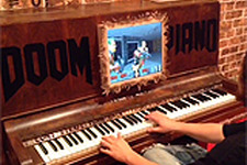 ピアノで『Doom』をプレイする異色のアーケードマシン“Doom Piano” 画像