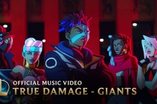 『LoL』バーチャルヒップホップユニット「TRUE DAMAGE」 のデビュー曲「GIANTS」MV公開！再生回数は340万を突破 画像