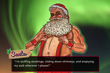 セクシーなサンタ達と恋愛を繰り広げる『Santa's Big Sack』が発表！ 画像