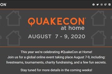2020年「QuakeCon」はオンラインイベント「QuakeCon at home」に―開催は2020年8月7日から9日まで 画像