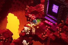 『Minecraft Dungeons』最新DLC「ネザーの炎」配信開始！黄金装備が手に入る新コンテンツ追加の無料アップデートも 画像