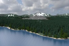 『マインクラフト』にて地形をリアル再現したカスタムマップが公開―作業期間2か月の広大なマップ 画像