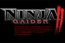 これが続編！『NINJA GAIDEN 2』正式発表！デビューティーザー 画像