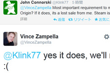 『Titanfall』のPC版はOrigin必須、RespawnのVince Zampella氏が明確化 画像