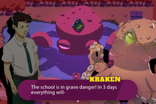 カルト信者や幽霊が跋扈するタイムループ学園ADV『Kraken Academy!!』9月10日配信予定 画像
